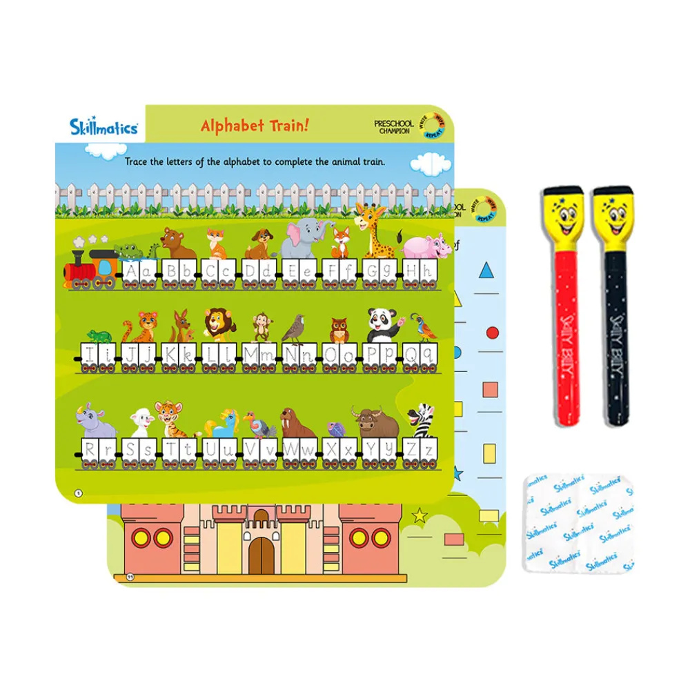 Grasper Global Inc Write & Wipe Preschool Champion Discount
