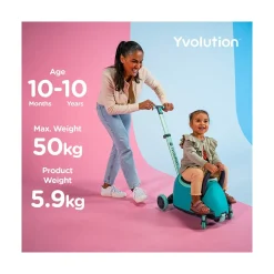 Yvolution YGlider LUNA - Green Outlet