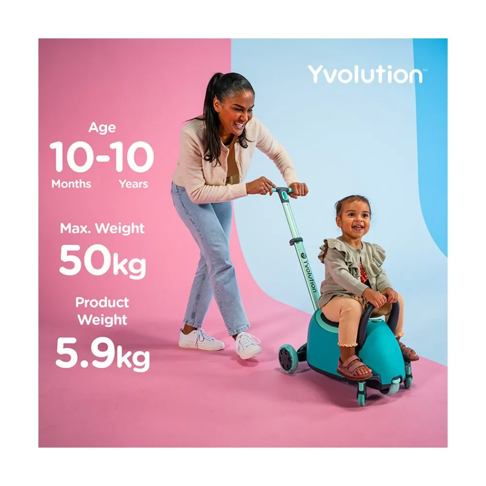 Yvolution YGlider LUNA - Green Outlet