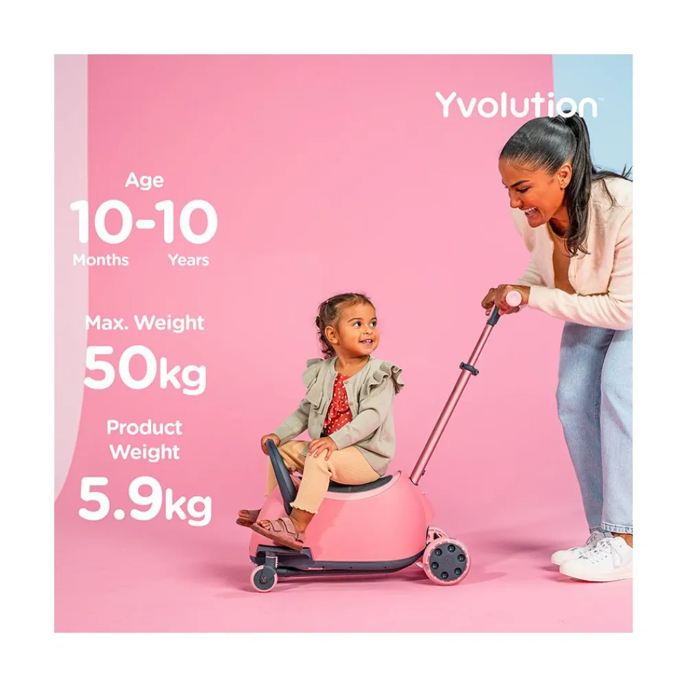 Yvolution YGlider LUNA - Pink Sale