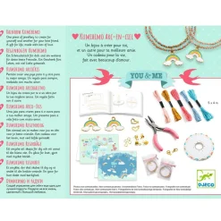 Djeco YOU & ME: Rainbow Kumihimo Bracelet Kit Outlet