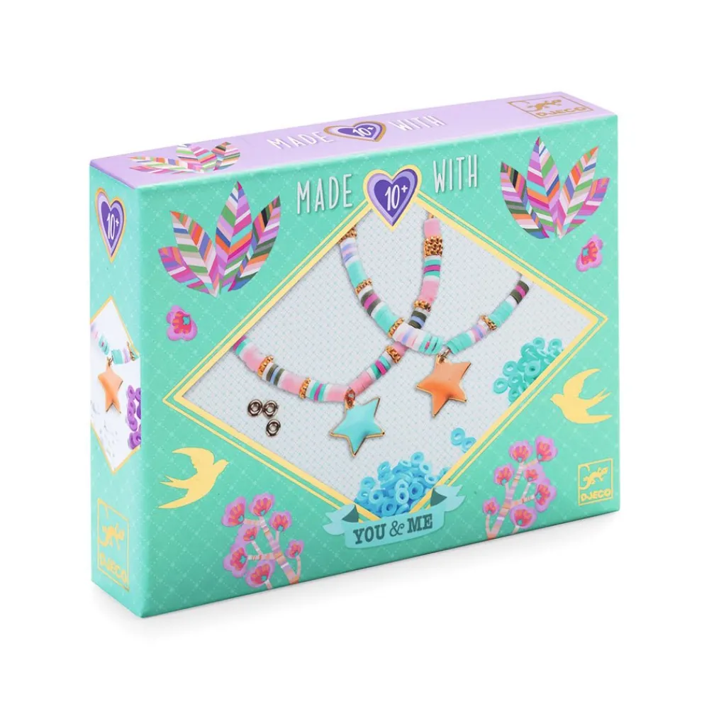 Djeco YOU & ME: Star Heishi Bracelet Kit New