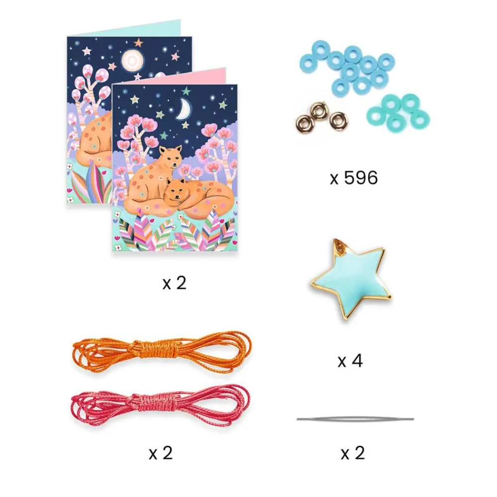 Djeco YOU & ME: Star Heishi Bracelet Kit New