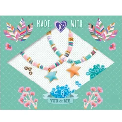 Djeco YOU & ME: Star Heishi Bracelet Kit New
