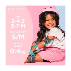 Yvolution Helmet - Small Pink Hot