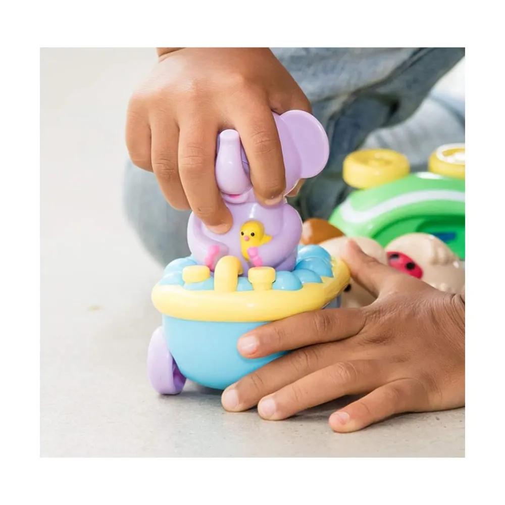 Mastermind Toys Zoomigos™ Elephant with Bathtub Zoomer New